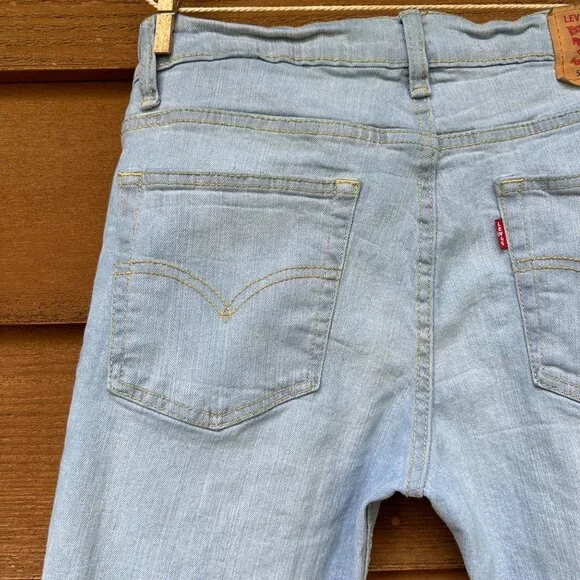 Levi’s 502 Boys Regular Taper Light Blue Jeans Size 16 - Picture 12 of 12